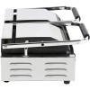 Professionel kontaktgrill med dobbelt ribbe 3,6 kW | Adexa MLP813