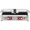 Professionel panini-kontaktgrill dobbeltribbet/glat | Adexa MLP813A