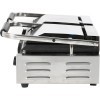 Professionel panini-kontaktgrill dobbeltribbet/glat | Adexa MLP813A