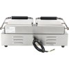 Professionel panini-kontaktgrill dobbeltribbet/glat | Adexa MLP813A