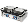Professionel Klemmegrill Dobbelt Riflet/Glat Top & Bund 3,6 kW | Adexa MLP813B