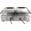 Professionel Klemmegrill Dobbelt Riflet/Glat Top & Bund 3,6 kW | Adexa MLP813B