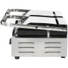 Professionel Klemmegrill Dobbelt Riflet/Glat Top & Bund 3,6 kW | Adexa MLP813B
