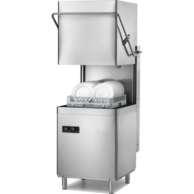 Hovedopvaskemaskine Premium 500x500mm kurv 48 kurve/time Tømningspumpe Opvaskemiddelpumpe Afspændingspumpe 400V | Adexa ADX10T