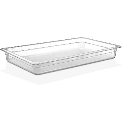 GN-kantine Polycarbonat GN1/1 Dybde 65mm Transparent | Adexa P8112
