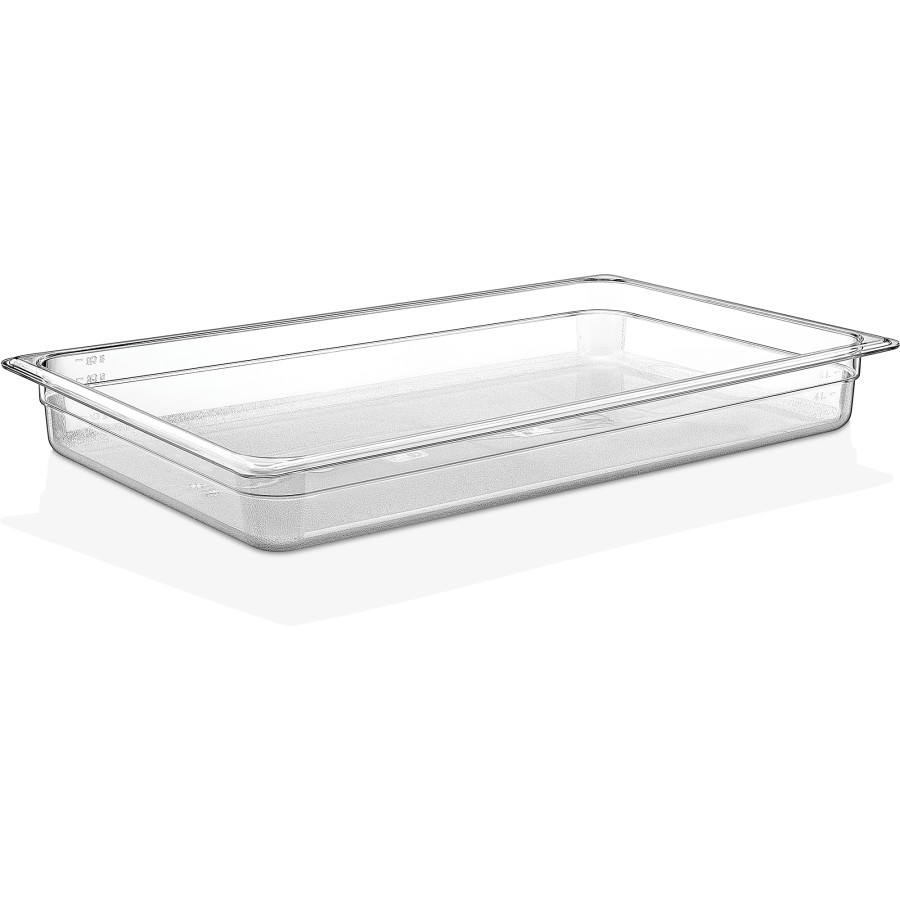 GN-kantine Polycarbonat GN1/1 Dybde 65mm Transparent | Adexa P8112