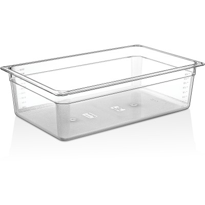 GN-kantin Polycarbonat GN1/1 Dybde 150mm Transparent | Adexa P8116