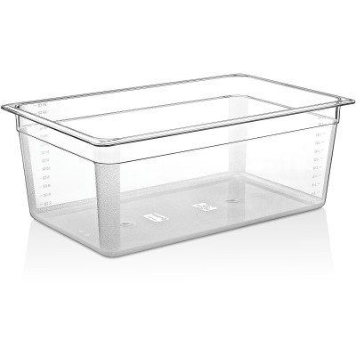 GN-kantine Polycarbonat GN1/1 Dybde 200mm Transparent | Adexa P8118