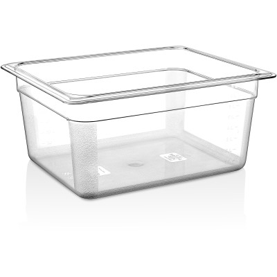 GN-kantin Polycarbonat GN1/2 Dybde 150mm Transparent | Adexa P8126