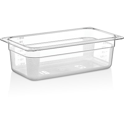 GN-kantin Polycarbonat GN1/3 Dybde 100mm Transparent | Adexa P8134