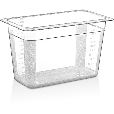 GN-kantine Polycarbonat GN1/3 Dybde 200mm Transparent | Adexa P8138