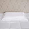 Eksklusivt pudebetræk hvid 100% bomuld 40x60cm 300TC | Siexa PCC4060W