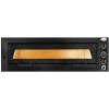 Premium pizzaovn til 6 x 35 cm pizzaer, 8 kW, opadgående låge, sort front | Adexa PEF10570SEB