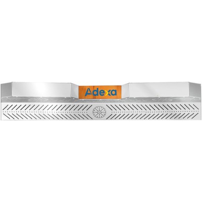 Ventilationshætte til Adexa-pizzaovne i PEF-serien 1370 x 1200 x 260 mm Rustfrit stål | Adexa PHM10570