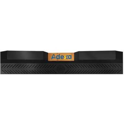 Ventilationshætte til Adexa-pizzaovne i PEF-serien 1370 x 1200 x 260 mm Sort | Adexa PHM10570B