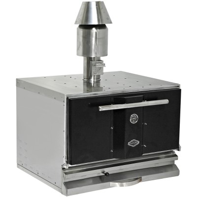 Trækulsovn 30 kg/t 740x650mm rist | Adexa PKF50S