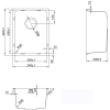 Premium Skuffe 1 Vask 340x440x200mm Topmontering Rustfrit Stål | Adexa SB203040