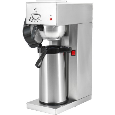 Professionel kaffemaskine med pumpetermos i rustfrit stål | Adexa RP286