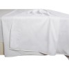 Eksklusivt hvidt 100% bomuldslagen 150x260cm 300TC | Siexa S150260