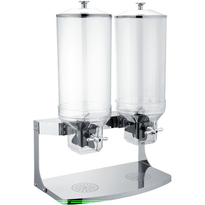 Müsli- og flingedispenser 2x10 liter Dobbelt | Adexa SCD10B