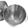 Affaldsspand med låg 75 liter Rustfrit stål | Adexa SDB75