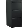 Skuffeskab / arkivskab i stål 3 skuffer 460x620x1025mm Sort | Adexa SEDA3B