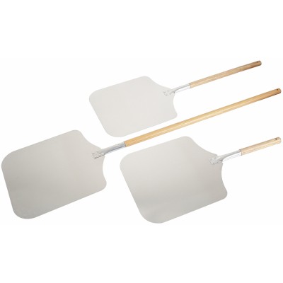 Pizzaspade 300x300mm firkantet træhåndtag Længde 1320mm | Adexa SPP13212W