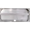 Vægskab med døre i rustfrit stål 600x400x650mm | Adexa SWC60402D