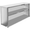 Vægskab med 1 hylde i rustfrit stål 1200x400x800mm | Adexa SWCH12040