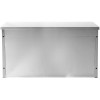 Vægskab med 1 hylde i rustfrit stål 1600x400x800mm | Adexa SWCH16040