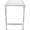 Dispenser venstre side 600x650x850mm Uden underhylde Uden Kant Rustfrit stål | Adexa SWT6065R