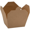200-pak Take Away-bokse med foldelåg Brun 130x110x64mm | Adexa TACFC1
