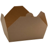 200-pak Take Away-bokse med foldelåg Brun 216x163x64mm | Adexa TACFC3