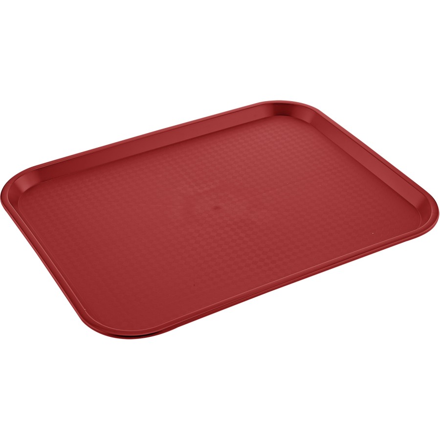 Frokostbakke 450x350mm Polypropylen Rød | Adexa TF0002R