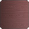 Lamineret firkantet bordplade Vendbar Mahagony Sort 24x24'' | Adexa TT2424MB