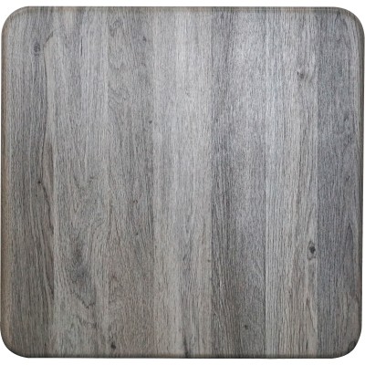 Bordplade lamineret 760x760mm grå | Adexa TT3030GREY