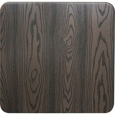 Lamineret firkantet bordplade Eg 24x24'' | Adexa TT2424OAK