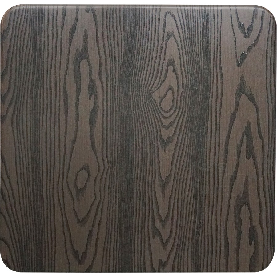 Lamineret firkantet bordplade Eg 24x24'' | Adexa TT2424OAK