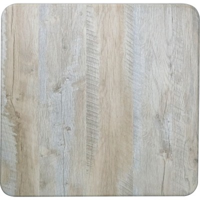 Bordplade lamineret 610x610mm antik hvid | Adexa TT2424WHITE