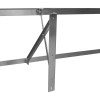 Væghylde med 12 kroge Rustfrit stål 900x300x300mm | Adexa VMR0930U