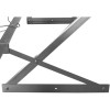 Væghylde med 12 kroge Rustfrit stål 900x300x300mm | Adexa VMR0930U
