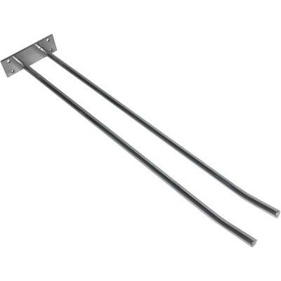 Glasholder Krom Vægmonteret Længde 400mm 4 vinglas | Adexa WGA18500400S