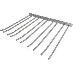 Glasholder Krom Vægmonteret Længde 300mm 15 vinglas | Adexa WGA58500300S