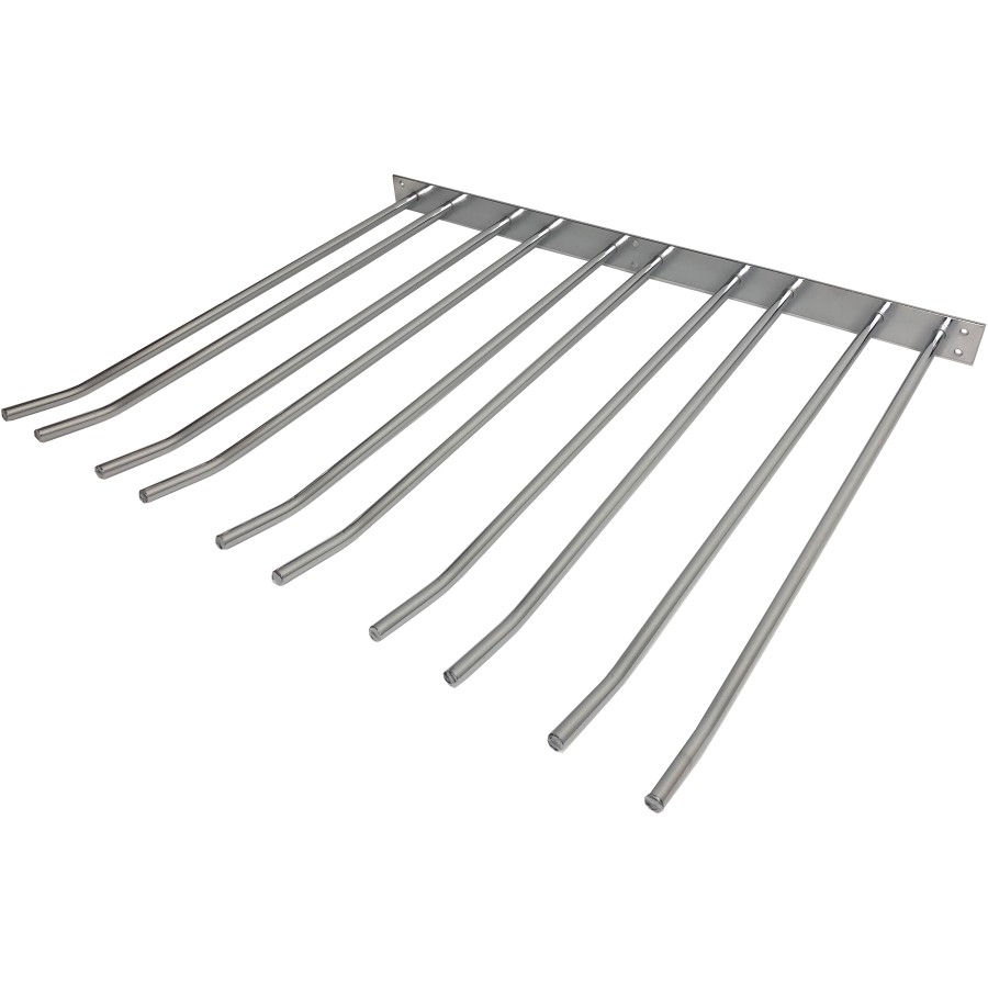Glasholder Krom Vægmonteret Længde 300mm 15 vinglas | Adexa WGA58500300S