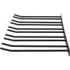 Glasholder Sort Vægmonteret Længde 300mm 15 vinglas | Adexa WGA58500300B