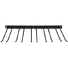 Glasholder Sort Vægmonteret Længde 300mm 15 vinglas | Adexa WGA58500300B