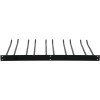 Glasholder Sort Vægmonteret Længde 300mm 15 vinglas | Adexa WGA58500300B