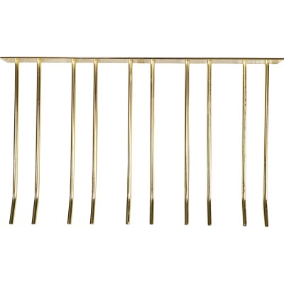 Glasholder Guld Vægmonteret Længde 400mm 20 vinglas | Adexa WGA58500400G