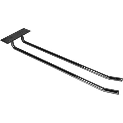 Glasophæng Sort Loftsmonteret Længde 300mm 3 vinglas | Adexa WGB18500300B