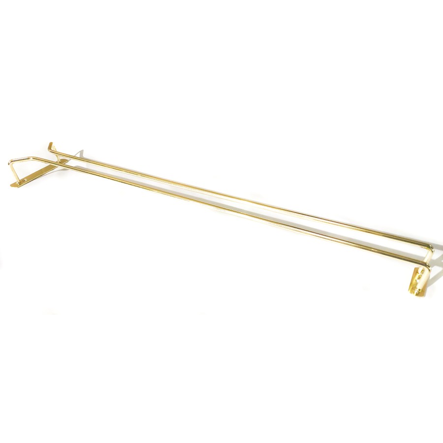 Glasophæng Guld Loftsmonteret Længde 600mm 7 vinglas | Adexa WGR124G